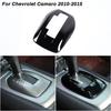 For Chevrolet Camaro 2010-2015 Glossy Black Gear Shift Panel Cover Trim Sticker