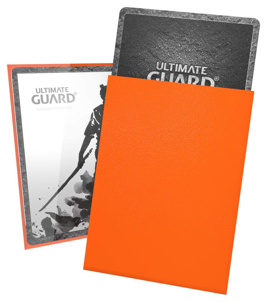 Ultimate Guard Katana Sleeve Standard Size 100 Card Sleeves Orange