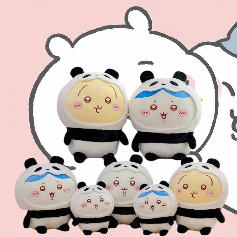 Chiikawa Toy Plush Panda Cartoon Stuffed Animal Doll Room Decoration Gifts Kids