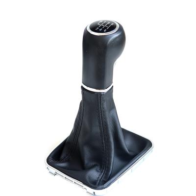 Für Opel Zafira B 2005-2010 Schaltknauf 6-Gang Auto-Schaltstockhebelknauf Schalthebel mit Leder-Staubschutzhülle