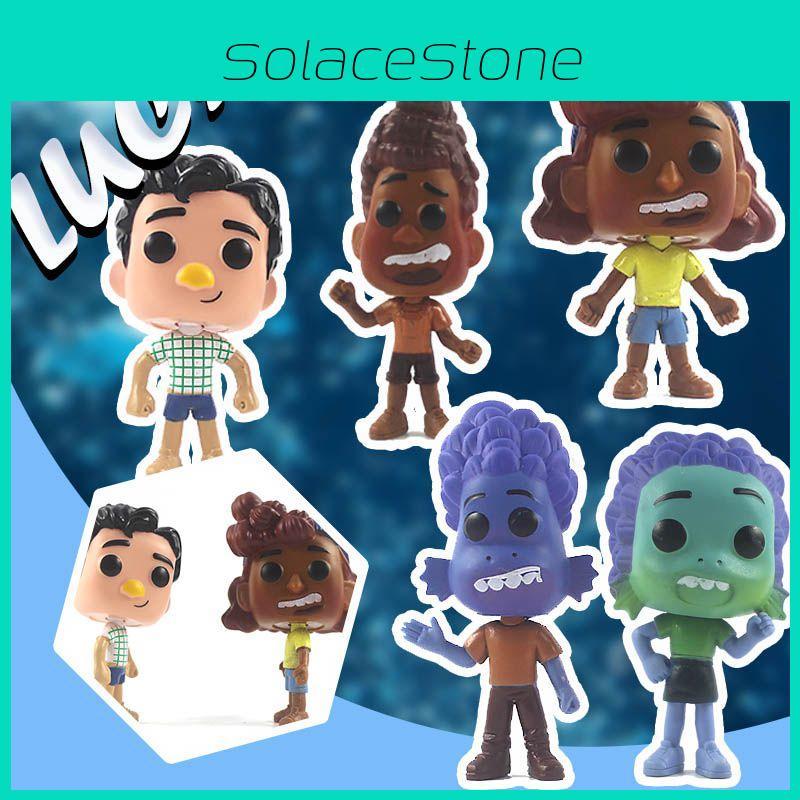 Colorful Pixar Luca Figures Set Perfect For Cake Toppers And Collectors