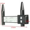 Wheel Rim Bolt Pattern Hole Distance Measuring Tool Modified Hole Distance Ruler Black PCD Caliper 8LUG Wheels
