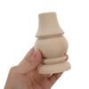 1pcs 6x10cm Round Sofa Legs Decorative Wooden Column Legs Table Legs Solid Wood Furniture Legs For Sofa Cabinet Table And Bed