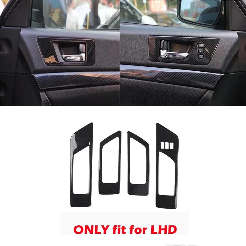 LHD RHD For Subaru Outback 2010-2014 interior accesorios door amrest window rise switch center conlose water cup holder cover