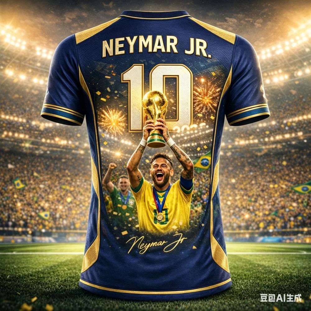 Summer Hot Sale Neymar 3D Printed Soccer Fan T Shirt Kids Casual Football Match Training Breathable Sports Jersey Clothing Top