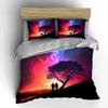 Romantic Sunset Art Set Soft Comfortable Duvet Cover Bedding Set Included 1*Duvet Cover & 2*Pillowcases, Gift