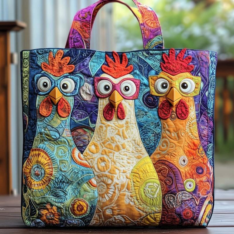 3D TEMU Womens Fashion Printed Tote Shoulder Bag 600D Oxford Cloth