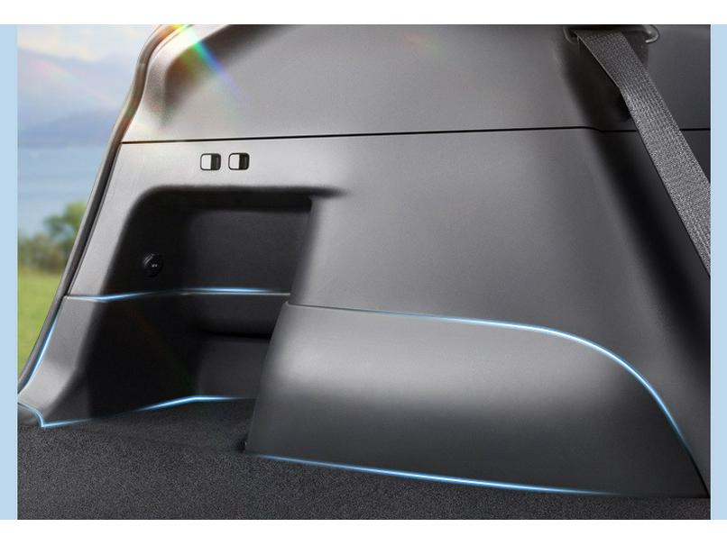 Tesla Model Y Kofferraum Samt Seiten- und Eckschutz Zubehör