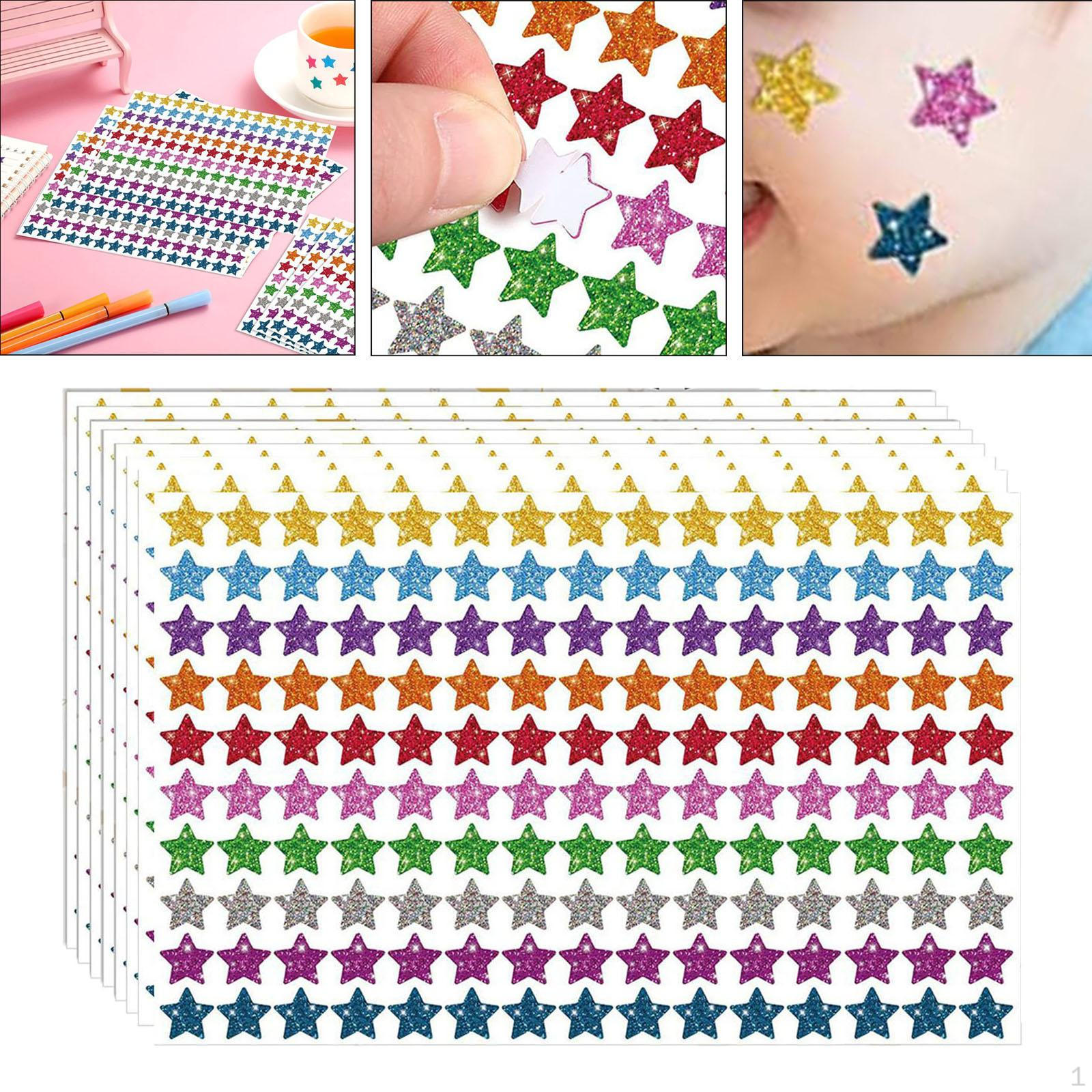 

Наклейка со звездой, маленькая наклейка для самостоятельного изготовления поделок, награда для пятиконечных детей,