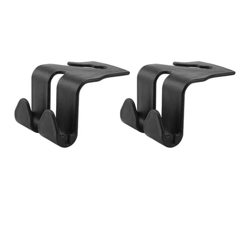 Universeller Auto-Rücksitzhaken Kopfstützenaufhänger für Tasche Beutel Kleidung Hängehaken Kopfstützen-Aufbewahrungshalter Auto Autozubehör