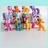My Little Pony Twilight Sparkle Pinkie Pie Cartoon Character Model Ornament Set For Kids And Gift Giving