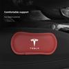 Auto Interieur Been Kniekussens Leer Zacht Kussen Accessoires Voor Tesla Model 3 Model S Model X Model Y Cybertruck Roadster SpaceX