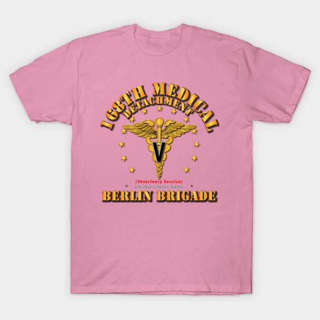 T Shirt Women 168Th Medical Detachment Vet Svc Berlin Brigade Harajuku Print Kawaii Tshirt Summer Short Sleeve Female T-Shirt Top Tee