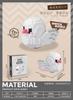 Animals Parrot Micro Diamond Small Particles Assembled Building Blocks Adults Cat Mirco Bricks Constructor Set Model Girls Toys