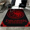 House Targaryen Dragon Print Rug Floor Mat for Living Room or Bedroom Soft and Comfortable Carpet a Gift for Birthday and Holiday.