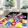 Digital Circus Area Rug Suitable For Outdoor Game Room Dormitory Study Room Antislip Rug Anime Office Decor Best For Christmas