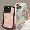 LZ24 Map airplane trajectory art Silicone Phone Case for Xiaomi 11 Lite 5G 14T Redmi 14C 13C A3 Note 12 11 9 10 13 Pro Plus Shockproof Back Cover