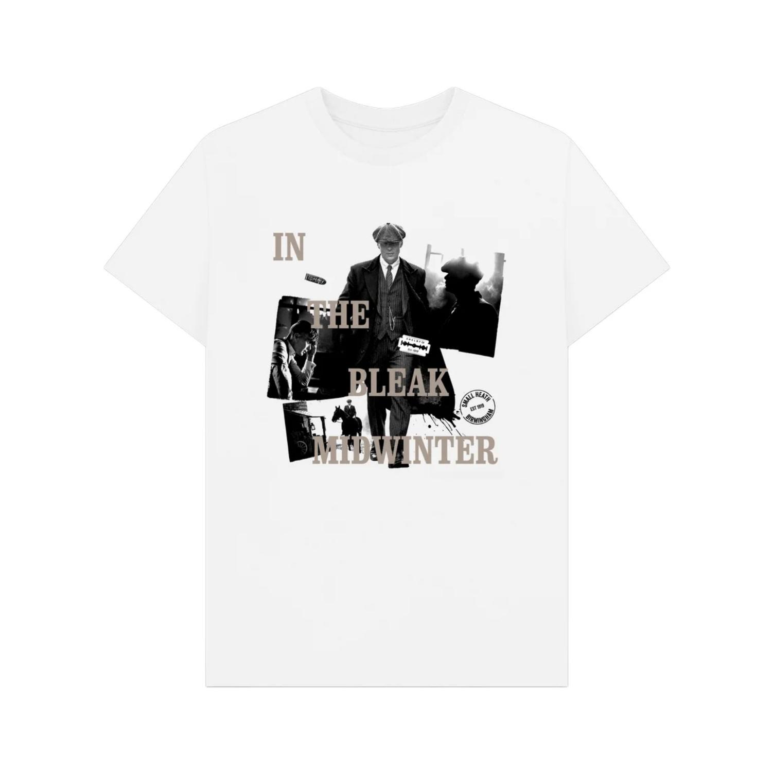 

Peaky Blinders Bleak Midwinte T-shirts Men Women Summer Cotton Clothing Casual Fashion Round Neck Short Sleeved Tee Streetwear XXXXXL чорний