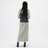 Rap Slit H-Line Long Skirt Ar1Ws272