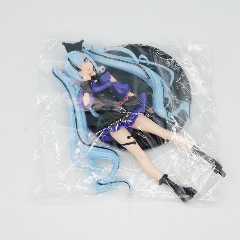 Kuromiyonya Hatsune Diva Mirai Two-Dimensional Beautiful Girl Figure Animation Peripheral Ornament Model
