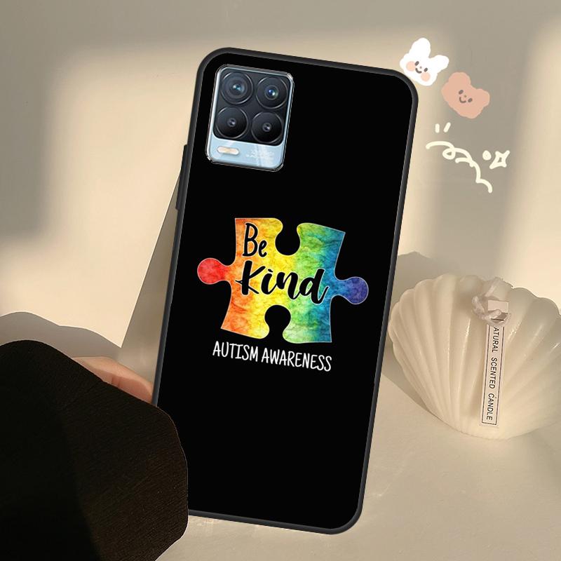 

Autism Support Puzzle Case For Realme C75 C63 C61 C55 C51 C53 C25 C65 C67 C71 11 12 13 14 15 Pro Plus GT6 GT7 Pro Realme C63 4G