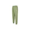 Jordan Essentials Solid Color Lace Up Casual Elastic Cuff Fleece Lined Knitted Sweatpants Men's Light Olive Yellow FJ7780-340