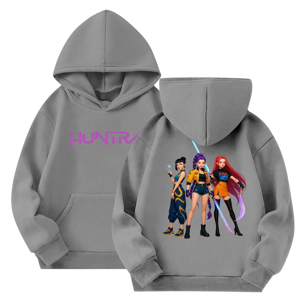 Women's Hooded Gradient Printed Long Sleeved Sweatshirt Loose Women's Sweatshirt  Sweatshirt