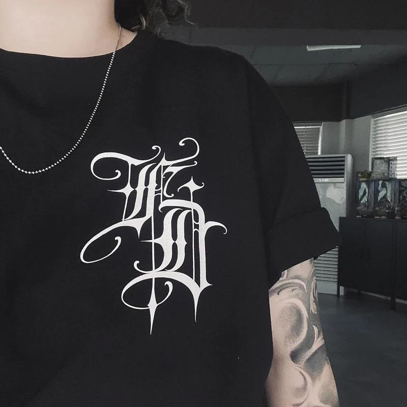 

2024 New Fashion Pattern Print T-Shirt West Coast Hip Hop Street Cotton Short Sleeve T-shirt Oversized Men T-Shirt Women Tshirt M