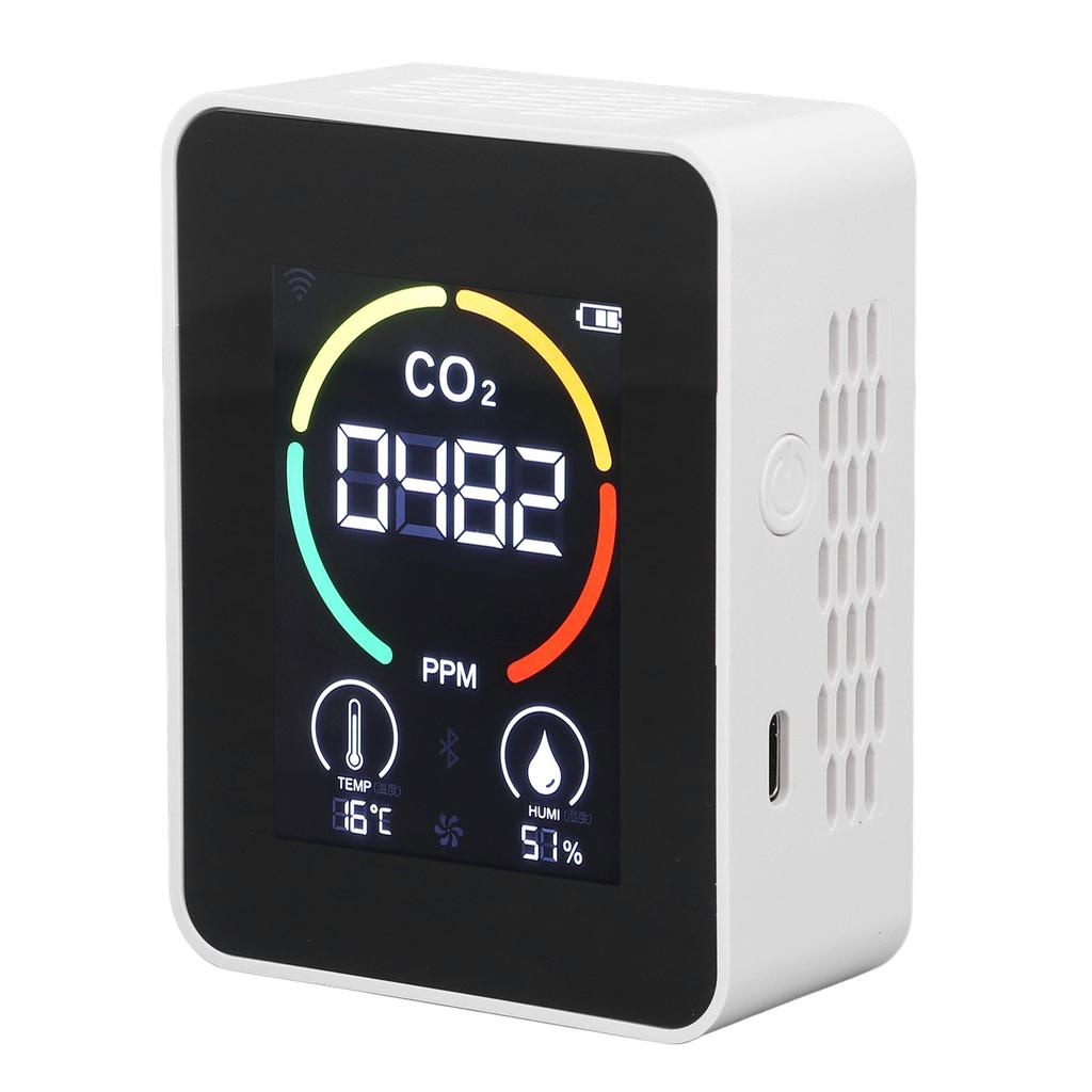 CO2 Detector Semiconductor Air Quality Monitor Temperature Humidity Sensor ZN MT03