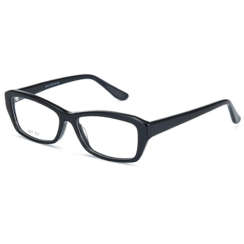 ZENOTTIC Casual Rectangle Optical Eyeglasses Frames for Women Ultralight Acetate Spectacle Frame C1