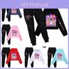 Hunters Kpop Demon Pattern Print Kids Hoodie Pants Set Fashion Gift Clothing
