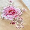 Used New Silk Stole, Peony Embroidery, Double Layer, Peony, Japanese Pattern