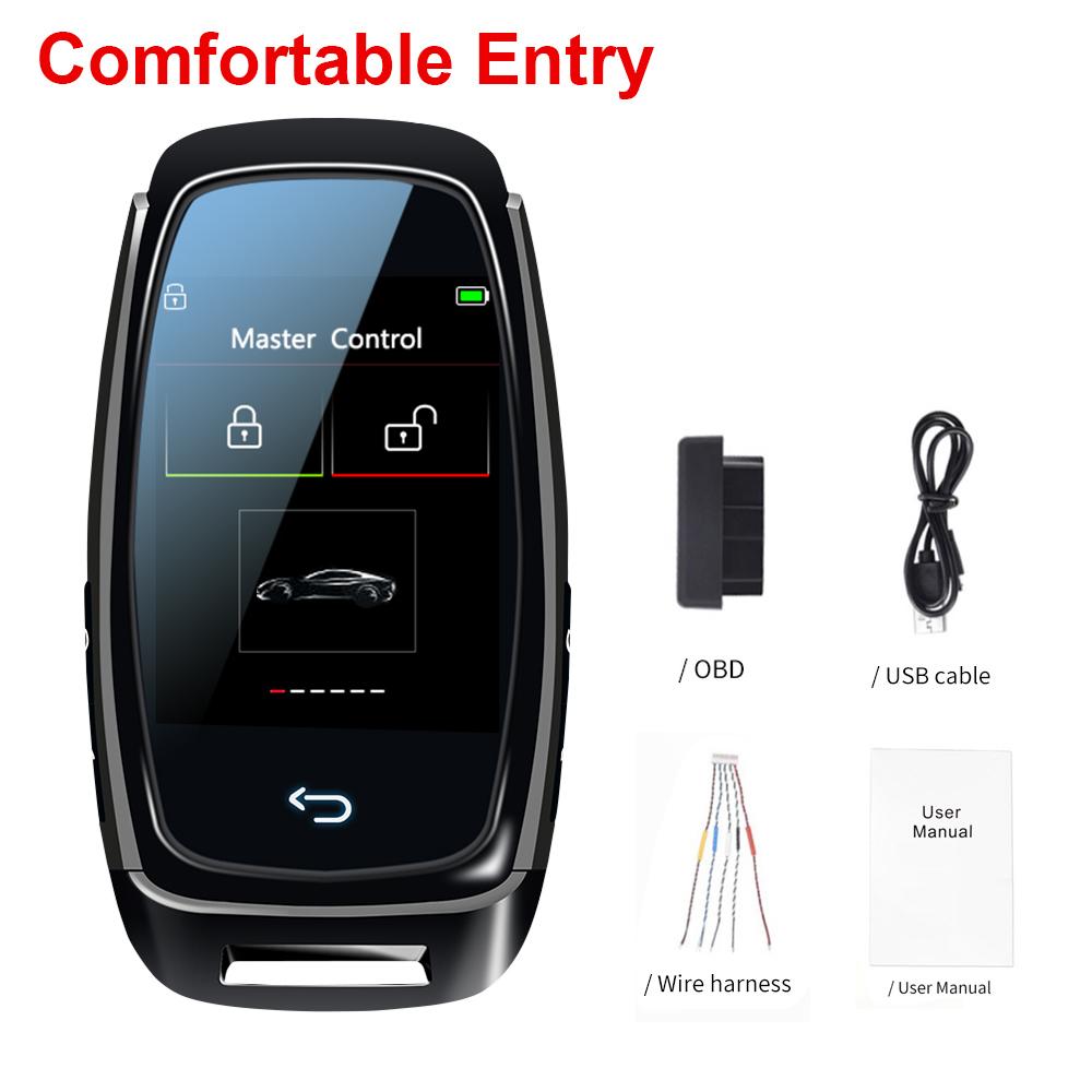 CF920 Modified Universal Remote Display Smart LCD Key Comfortable Entry Auto Lock Keyless Go