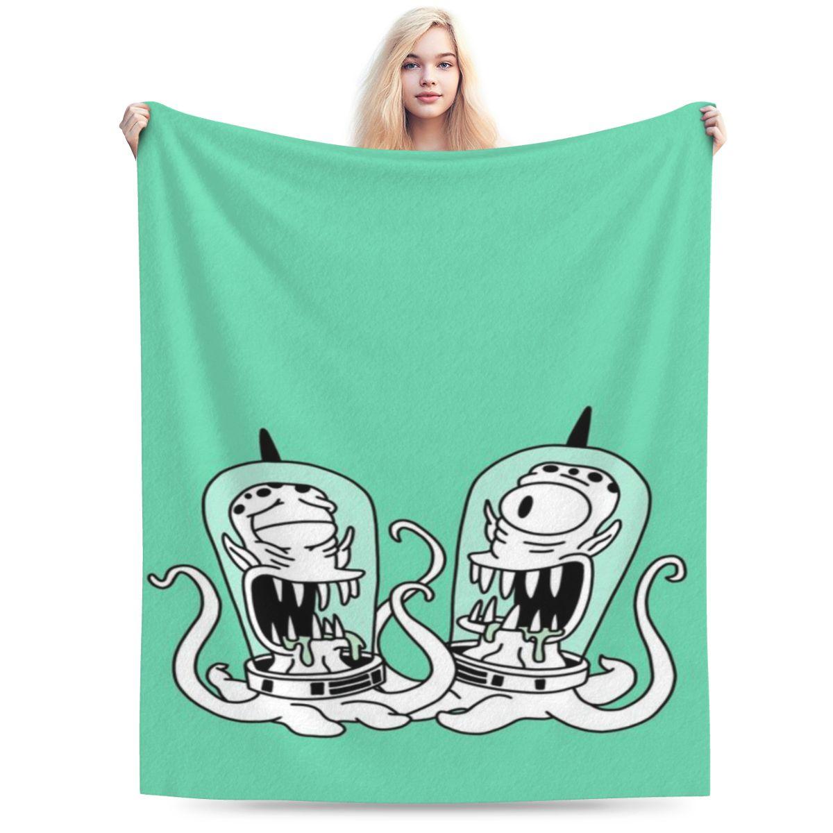 

The Sipmsons Kang Kodos Personalized Warm Party An UltraSoft Micro Fleece Blanket 75x100cm 30x40in