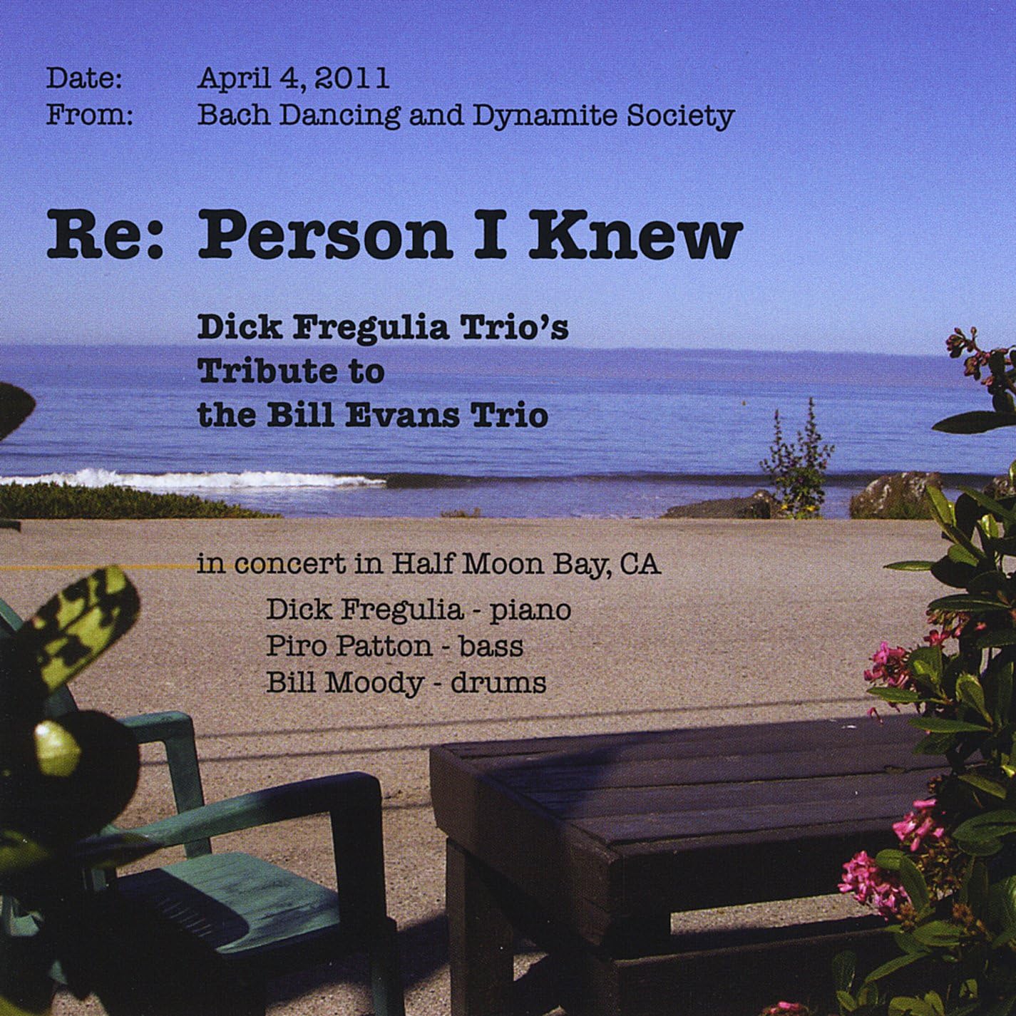 

CD DICK FREGULIA TRIO - Re: Person I Knew - Tribute to the BKCD23 US Jazz Used