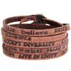 Fashion Wide Bracelet Punk Gifts Vintage Adjustable Bangles Wristband for Rock Jackets Wedding Boys