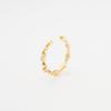 ESTELLE [Official] Women's Ear Cuff, 10K Yellow Gold with Diamonds, Single Ear (0291-0452-0019-0000)