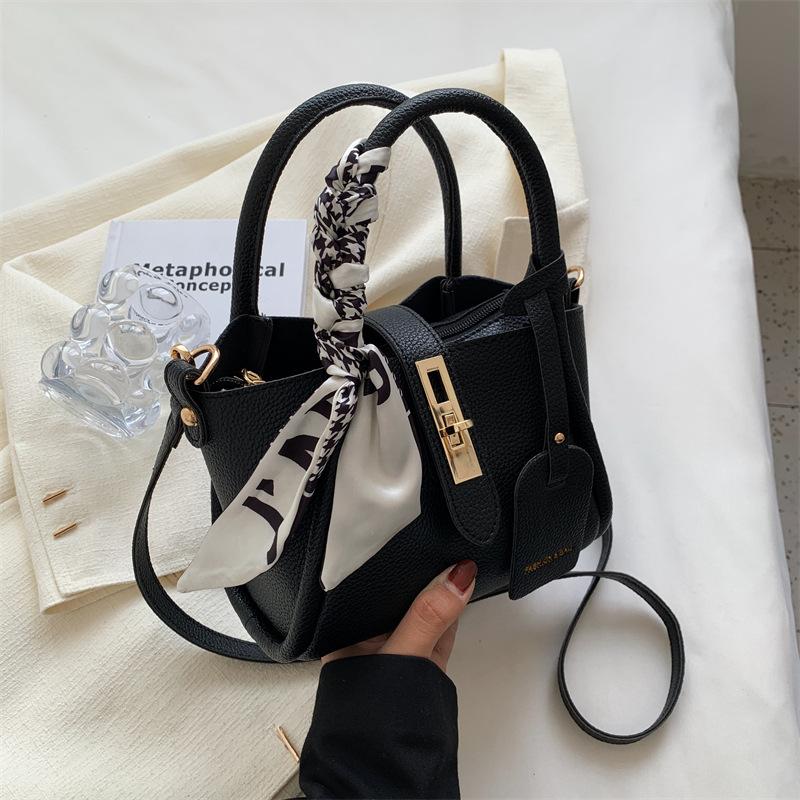 Beliebte Bucket Damenhandtasche vielseitige Handtrage Schulter Umhängetasche Tag