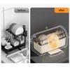 Durable Plastic Dish Drainer Rack Versatile Kitchenware Drainer Holder Perfect For Homemakers And City Dwellers