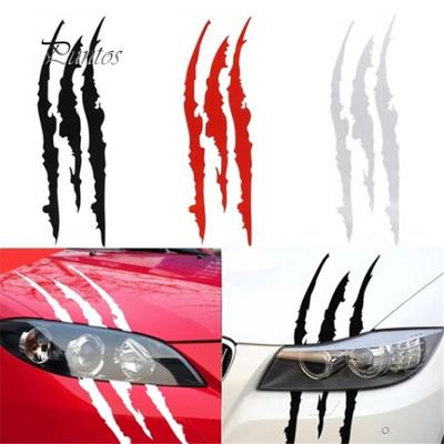 Ghost Claw Vehicle Car-Styling Reflective Light Eyebrow Sticker Decoration