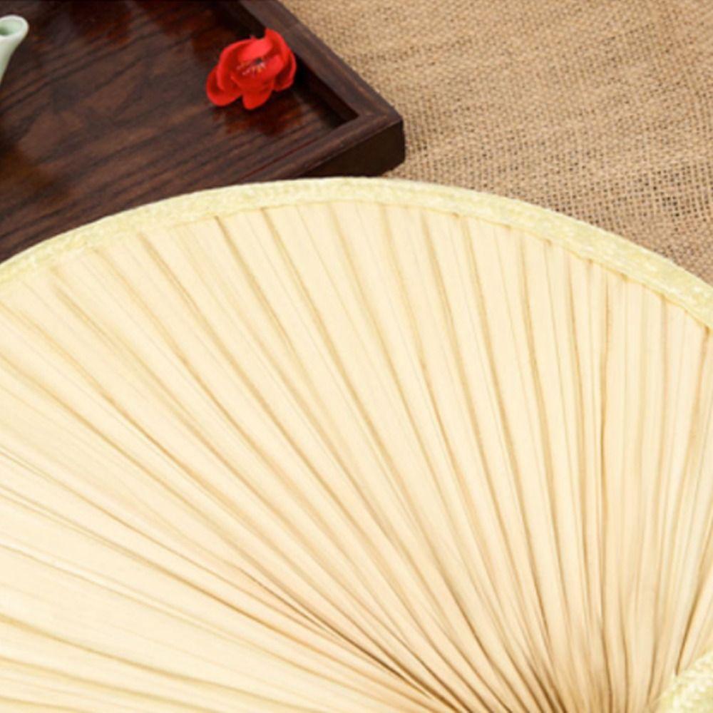 Chinese Style Bamboo Woven Summer Hand-woven Palm-Leaf Fan Straw Fan Hand Fan Home Decoration