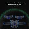 USB Rechargeable EMS Abdominal Muscle Toning Trainer Practice Eight-pack ABS Strengthen Simulates Biological Micro-current