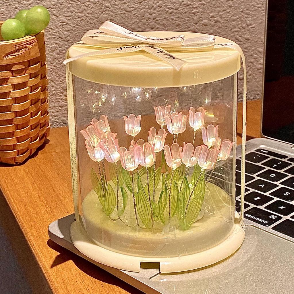 Luminous Butterfly Night Light Ornament - Ancient Style for TV Cabinet or Desk Decor