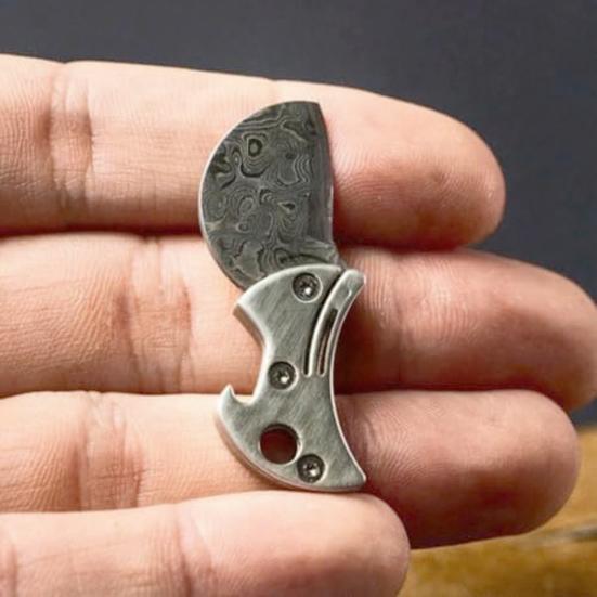 1/2Pcs Mini Bottle Opener EDC Cutter Heavy Duty Metal Lightweight DIY Packages Camping Multifunctional Bottle Opening Tools