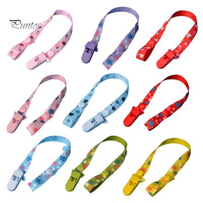 Puntos Baby Fruir Print Pacifier Dummy Clip NippleHolder Lanyard Nursing Leash Strap