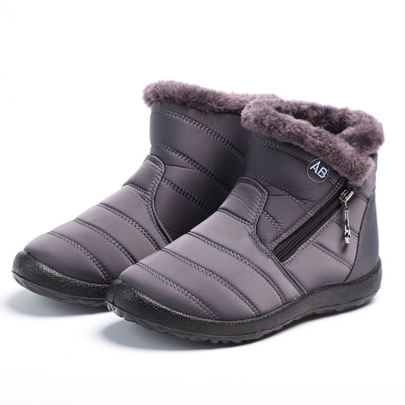 Women's Large Size 35-43 High-top Cotton Shoes Waterproof and Ski Boots