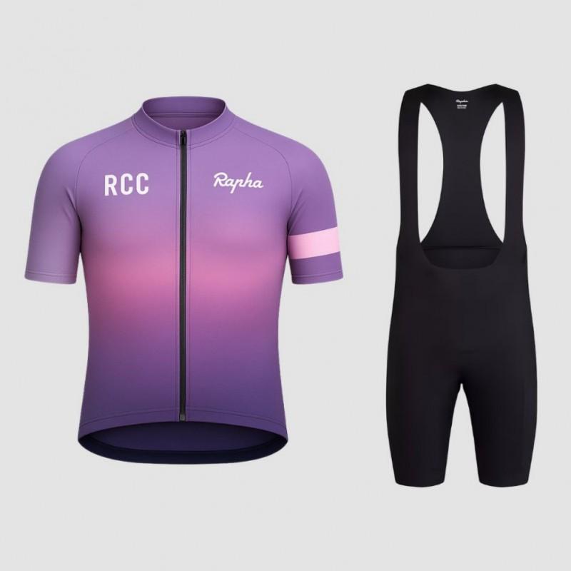 Maßgeschneidertes Radtrikot-Set Kurzarm-Oberteil Shorts Fahren Atmungsaktiv Feuchtigkeitstransportierend Unisex