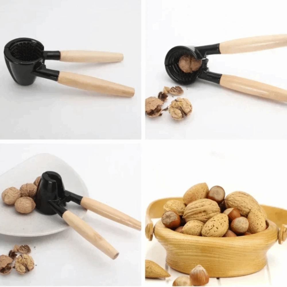 Manual Heavy Duty Nutcracker Spring Design Walnut Tong Multi-functional Nut Peeler Living Room