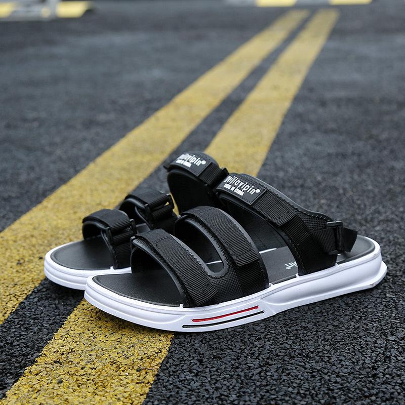 

Мужчины носят пляжную обувь на платформе, повседневную молодежную, для вождения, спортивную, уличную, вьетнамские сандалии 40