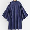 Oversize Men Linen Cardigan Japanese Style Long Bathrobe Yukata Haori Harajuku Samurai Costume Streetwear